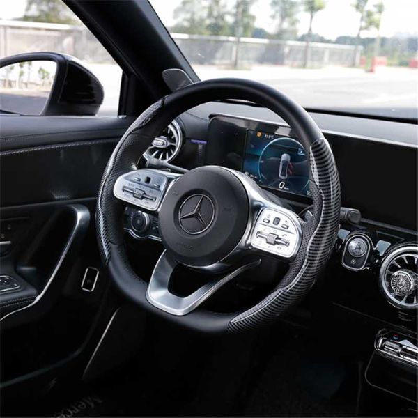 steering wheel covers universal car cover carbon fiber non-slip breathable auto modification decoration supplies 4 colors
steering wheel covers universal car cover carbon fiber non-slip breathable auto modification decoration supplies 4 colors