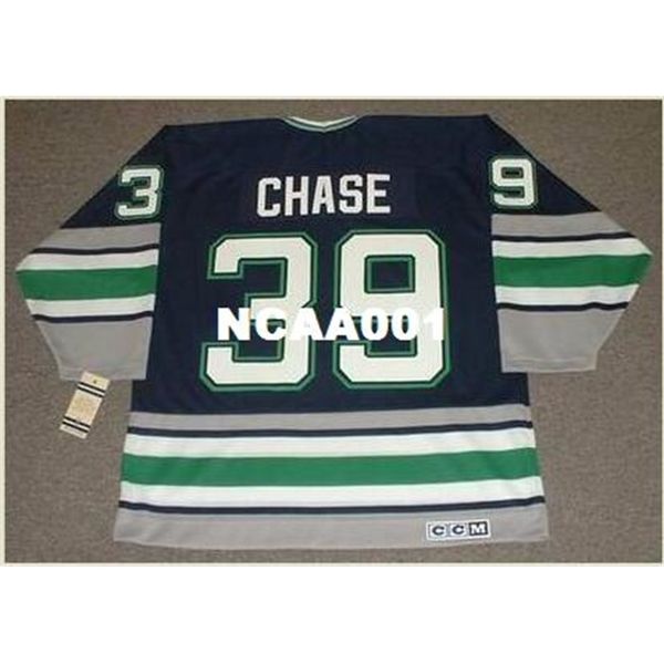 001 #39 kelly chase hartford whalers 1995 ccm vintage retro hockey jersey or custom any name or number retro jersey, Black
001 #39 kelly chase hartford whalers 1995 ccm vintage retro hockey jersey or custom any name or number retro jersey, Black