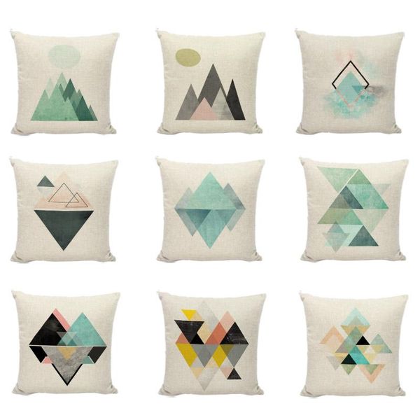 cotton linen simple beige pillowcase home sofa geometric pattern ornament housse de coussin car chair cushion cover 45x45cm
cotton linen simple beige pillowcase home sofa geometric pattern ornament housse de coussin car chair cushion cover 45x45cm