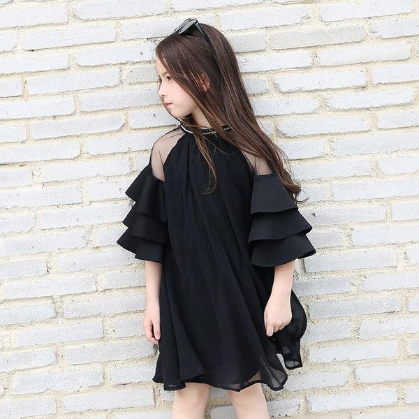 girl's dresses teen girls dress christmas black stylish party ceremony chiffon for junior students girl 8 10 12 13 14 15 years, Red;yellow
girl's dresses teen girls dress christmas black stylish party ceremony chiffon for junior students girl 8 10 12 13 14 15 years, Red;yellow