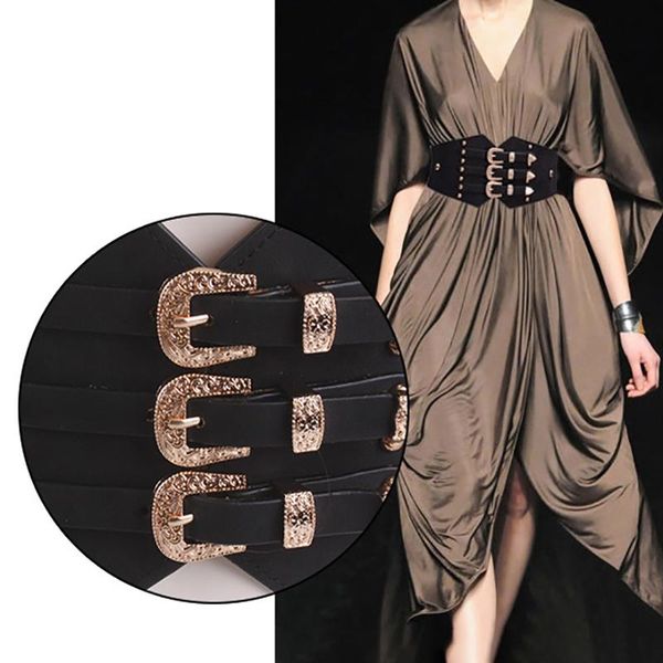 belts super wide waist for women imitation leather slimming body ladies dress belt elastic apricot corset female waistband, Black;brown
belts super wide waist for women imitation leather slimming body ladies dress belt elastic apricot corset female waistband, Black;brown