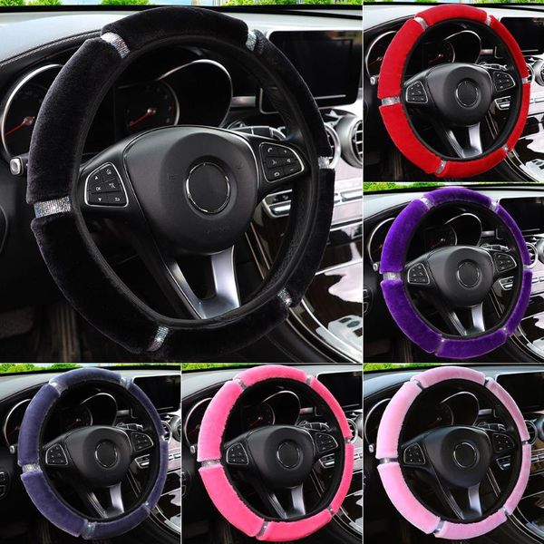 steering wheel covers for lady 15" car cover plush bling rhinestones winter decoration interior esthetic decorate
steering wheel covers for lady 15" car cover plush bling rhinestones winter decoration interior esthetic decorate