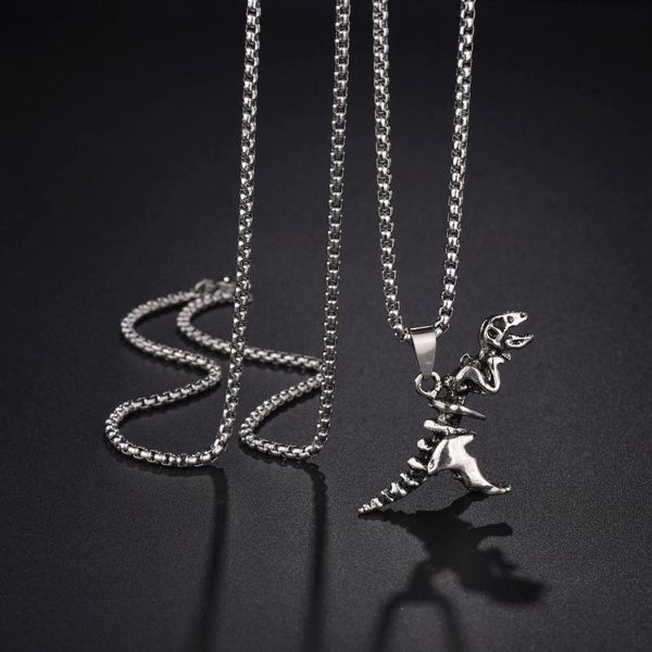 pendant necklaces long necklace gothic tyrannosaurus rex skeleton dinosaur charm dragon bone alloy collares jewelry, Silver
pendant necklaces long necklace gothic tyrannosaurus rex skeleton dinosaur charm dragon bone alloy collares jewelry, Silver
