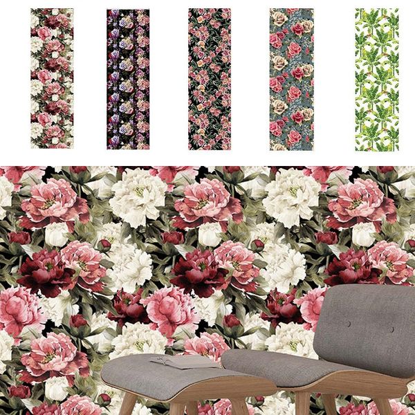 wall stickers 1 roll self-adhesive wallpaper waterproof pvc floral sticker paper rolls bedroom art home decor 45x300cm
wall stickers 1 roll self-adhesive wallpaper waterproof pvc floral sticker paper rolls bedroom art home decor 45x300cm