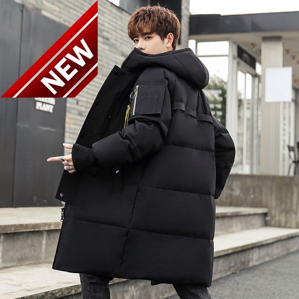 fashion winter men's downjackets x-long thicken white duck down jackets windbreak warm hooded parkas outdoor coats, Black
fashion winter men's downjackets x-long thicken white duck down jackets windbreak warm hooded parkas outdoor coats, Black