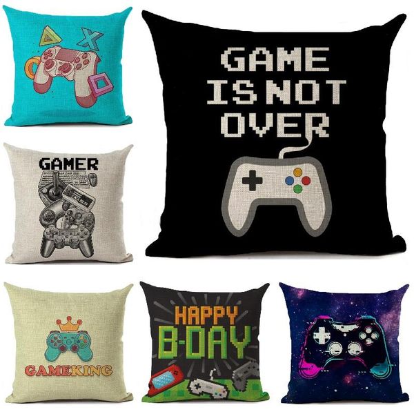 cushion/decorative pillow cartoon gamepad cushion cover game player decoration square throw pillows sofa decor pillowcase 45x45cm gift for b
cushion/decorative pillow cartoon gamepad cushion cover game player decoration square throw pillows sofa decor pillowcase 45x45cm gift for b