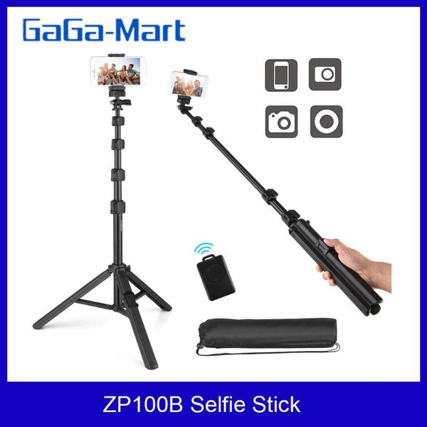 andoer zp100b selfie stick tripod extendable portable phone tripod stand with bt remote 180° neck & 360° head rotation
andoer zp100b selfie stick tripod extendable portable phone tripod stand with bt remote 180° neck & 360° head rotation
