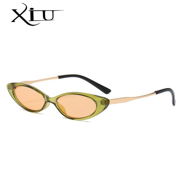 sunglasses xiu small frame vintage women cat eye 2022 fashion oval glasses female half metal uv400 green brown -selling, White;black
sunglasses xiu small frame vintage women cat eye 2022 fashion oval glasses female half metal uv400 green brown -selling, White;black