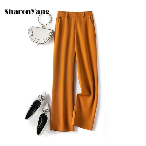 women's pants & capris straight 2021 autumn high waist trousers casual korean loose black suit, Black;white
women's pants & capris straight 2021 autumn high waist trousers casual korean loose black suit, Black;white