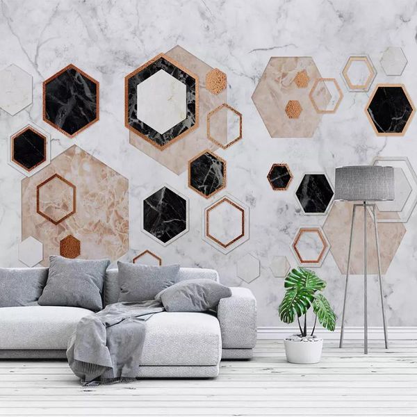 3d wall paper nordic abstract geometric marble p wall painting living room sofa background cloth home decoration mural
3d wall paper nordic abstract geometric marble p wall painting living room sofa background cloth home decoration mural