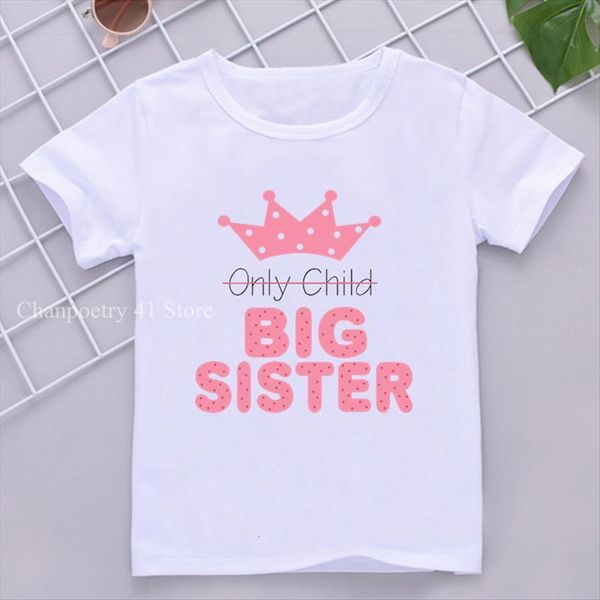 kids baby girl clothes big sister print short sleeve t shirts summer soft childrens wear, Blue
kids baby girl clothes big sister print short sleeve t shirts summer soft childrens wear, Blue