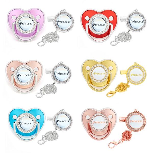 pacifiers# bling luxury princess baby pacifier with chain clip bpa silicone teether infant soother nipple dummy shower gifts
pacifiers# bling luxury princess baby pacifier with chain clip bpa silicone teether infant soother nipple dummy shower gifts