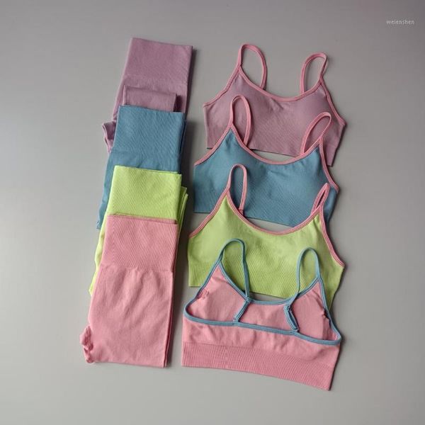 yoga outfit women's tracksuit set gym clothing running clothes athletic fitness suit high waist seamless leggings sports bra crop top
yoga outfit women's tracksuit set gym clothing running clothes athletic fitness suit high waist seamless leggings sports bra crop top