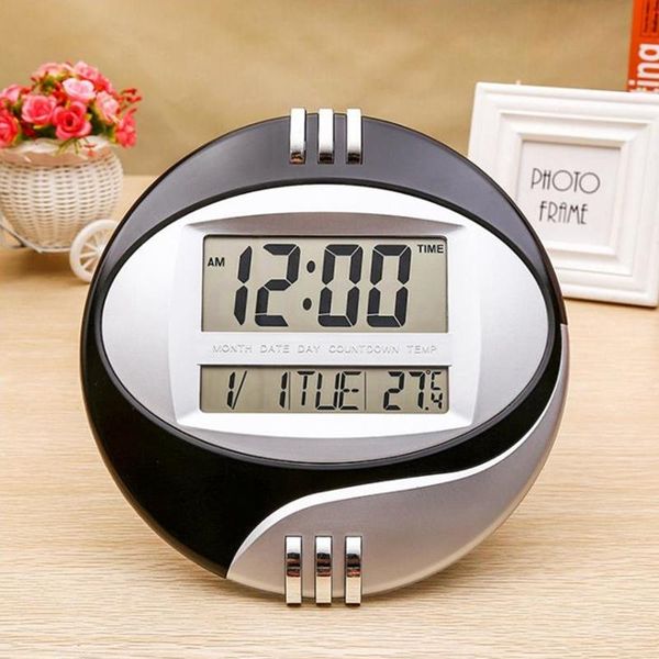 temperature display digital wall electronic clock lcd moderne calendar led bracket watch mute of home office decoration
temperature display digital wall electronic clock lcd moderne calendar led bracket watch mute of home office decoration