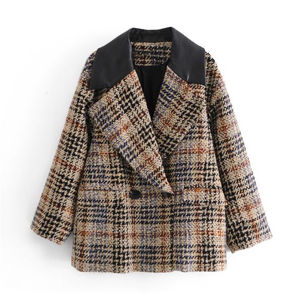 2021 new office ladies plaid women tweed causal long sleeve autumn winter coat jacket pocket female suit blazer 0a3q, White;black
2021 new office ladies plaid women tweed causal long sleeve autumn winter coat jacket pocket female suit blazer 0a3q, White;black