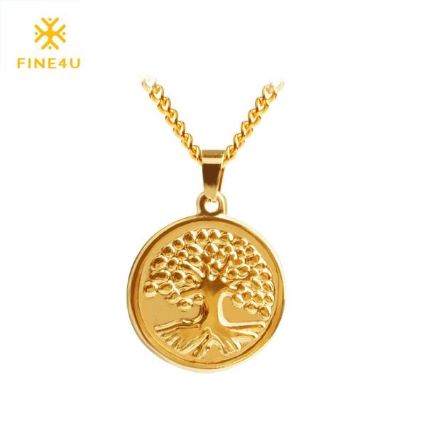pendant necklaces 2021 fine4u n050 tree necklace for men women 316l stainless steel chain fashion jewelry gift, Silver
pendant necklaces 2021 fine4u n050 tree necklace for men women 316l stainless steel chain fashion jewelry gift, Silver