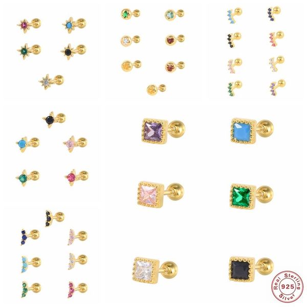 stud canner piercing aretes 925 sterling silver colorful snowflake zircon earring for women korean crystal mini earrings jewerly, Golden;silver
stud canner piercing aretes 925 sterling silver colorful snowflake zircon earring for women korean crystal mini earrings jewerly, Golden;silver
