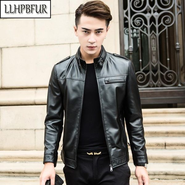 men's leather & faux 2021 brand real sheepskin clothing. locomotive stand collar , spring and autumn fashion outdoor short, Black
men's leather & faux 2021 brand real sheepskin clothing. locomotive stand collar , spring and autumn fashion outdoor short, Black