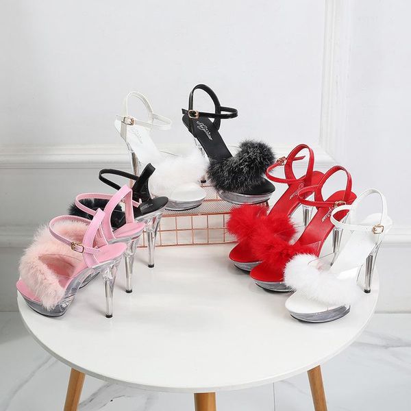 sandals women high heel shoes korean style waterproof thick bottom slippers sole korean high-heeled stilettos, Black
sandals women high heel shoes korean style waterproof thick bottom slippers sole korean high-heeled stilettos, Black