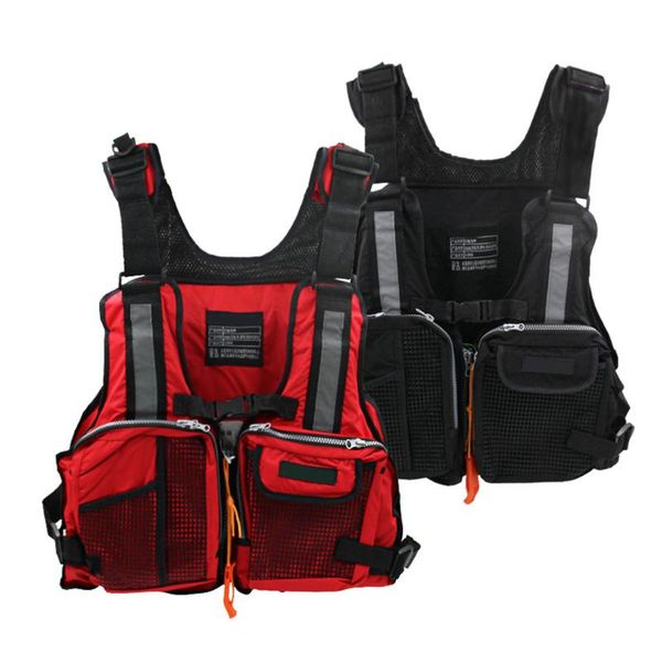 running jerseys buoyancy vest kayak drifting surfing life jacket swimming fishing adults adjustable safety vest, black, Black;blue
running jerseys buoyancy vest kayak drifting surfing life jacket swimming fishing adults adjustable safety vest, black, Black;blue