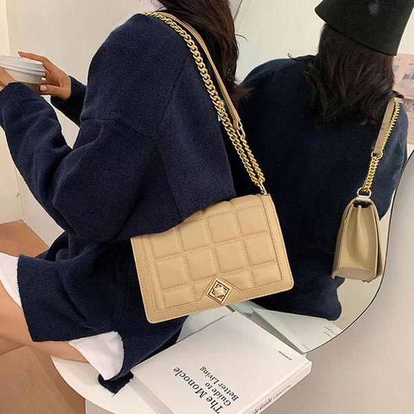 trendy versatile bag messenger small new thread fashion textured rhombus 2021 one-shoulder chain bag square embroidery dnpuh 
trendy versatile bag messenger small new thread fashion textured rhombus 2021 one-shoulder chain bag square embroidery dnpuh