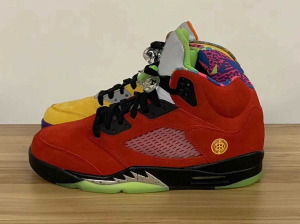 Newest Authentic 5 What the Varsity Maize Court Purple Ghost Green Solar Orange5s Men Athletic Shoes Sports Sneakers with Box
Newest Authentic 5 What the Varsity Maize Court Purple Ghost Green Solar Orange5s Men Athletic Shoes Sports Sneakers with Box