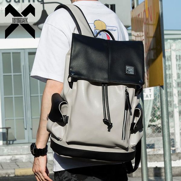 backpack hip hop men's pu leather backpacks 202 streetwear high street teenage college travel bag wb253
backpack hip hop men's pu leather backpacks 202 streetwear high street teenage college travel bag wb253