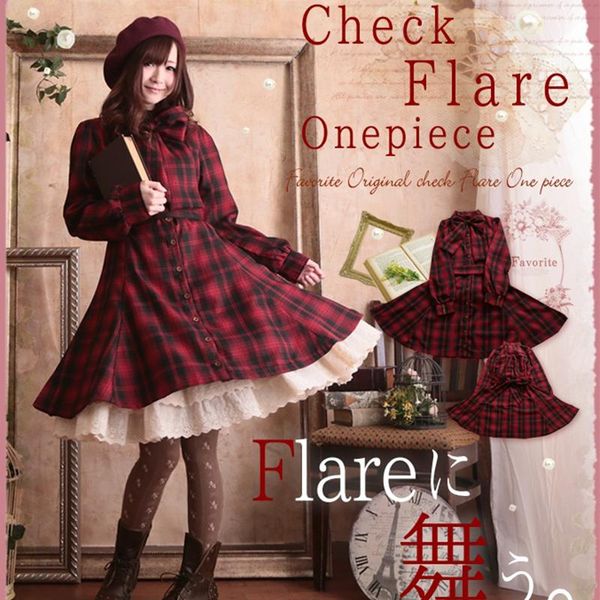 casual dresses mori girl bow lolita plaid dress women sweet long sleeve knitted flare belt midi female retro ladies t518, Black;gray
casual dresses mori girl bow lolita plaid dress women sweet long sleeve knitted flare belt midi female retro ladies t518, Black;gray