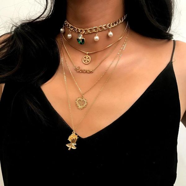 pendant necklaces punk crystal cross heart necklace for women metal vintage charms pearl choker jewelry 90s gifts, Silver
pendant necklaces punk crystal cross heart necklace for women metal vintage charms pearl choker jewelry 90s gifts, Silver