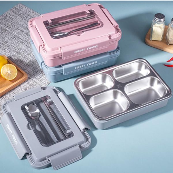 protable 304 stainless steel thermal lunch box microwave bento boxes children student bento box dinnerware set
protable 304 stainless steel thermal lunch box microwave bento boxes children student bento box dinnerware set