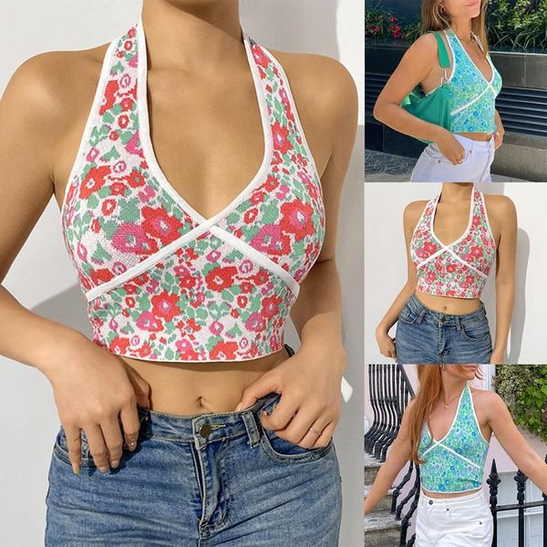 women's t-shirt floral crop y2k aesthetic corset patchwork cute halter female vintage summer beach camis, White
women's t-shirt floral crop y2k aesthetic corset patchwork cute halter female vintage summer beach camis, White