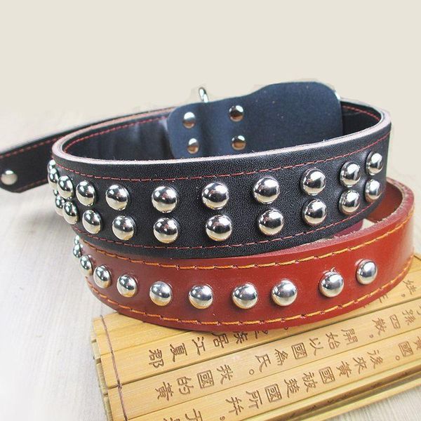 new fashion leather dog collar simple comfort mushroom staple pet collar for medium and big dog pet accessories(black,brown)
new fashion leather dog collar simple comfort mushroom staple pet collar for medium and big dog pet accessories(black,brown)