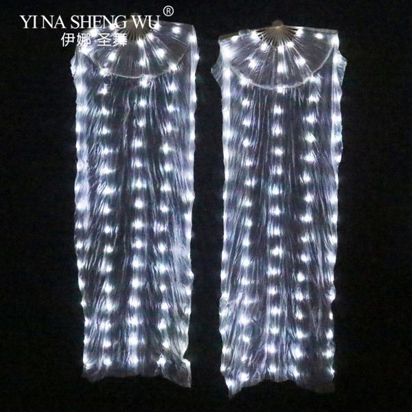 stage wear belly dance silk led fans performance props colorful light up shiny 1pc/1pair (can make colors), Black;red
stage wear belly dance silk led fans performance props colorful light up shiny 1pc/1pair (can make colors), Black;red