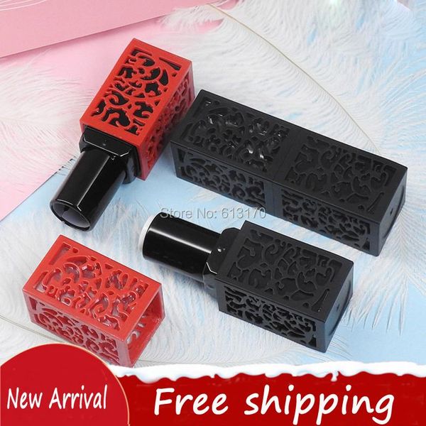 storage bottles & jars 50pcs 12.1mm empty black,red lip stick tube diy hollow gloss bottle square packing container
storage bottles & jars 50pcs 12.1mm empty black,red lip stick tube diy hollow gloss bottle square packing container