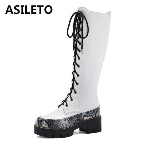 boots asileto high knee-high pu heels for women fashion shoes square heel female booties zip cross tied, Black
boots asileto high knee-high pu heels for women fashion shoes square heel female booties zip cross tied, Black