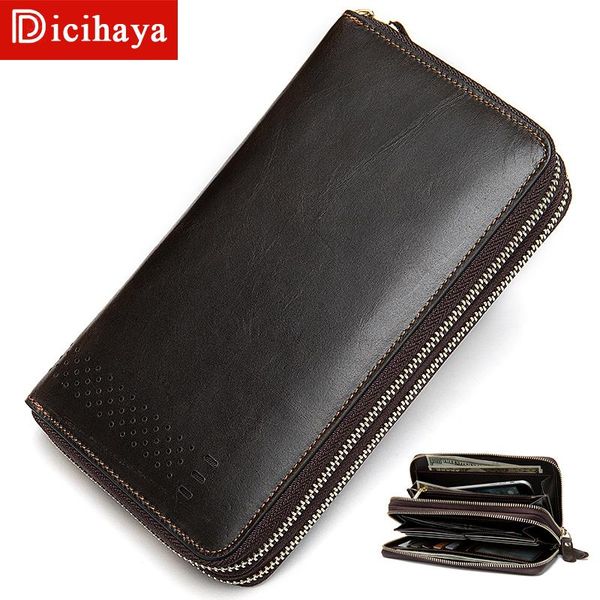 wallets dicihaya men coin pocket long zipper purse for clutch business male wallet double leather large, Red;black
wallets dicihaya men coin pocket long zipper purse for clutch business male wallet double leather large, Red;black