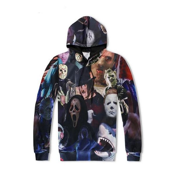 2022 new fashion horror movie 3d printed long sleeve loose hooded casual men and women pullover streetwear hoodies a011, Black
2022 new fashion horror movie 3d printed long sleeve loose hooded casual men and women pullover streetwear hoodies a011, Black