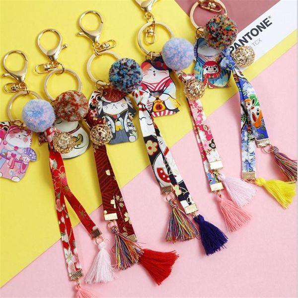 keychains original japanese style year gift lucky blue carp cat cherry blossom ribbon key chain pendant, Silver
keychains original japanese style year gift lucky blue carp cat cherry blossom ribbon key chain pendant, Silver