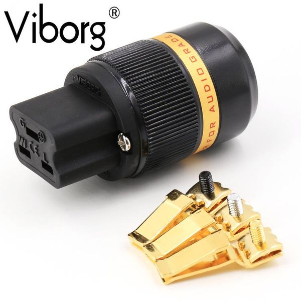 smart power plugs viborg vf520g 99.99% pure copper 24k 5u gold plated ac 20a iec female plug connector
smart power plugs viborg vf520g 99.99% pure copper 24k 5u gold plated ac 20a iec female plug connector