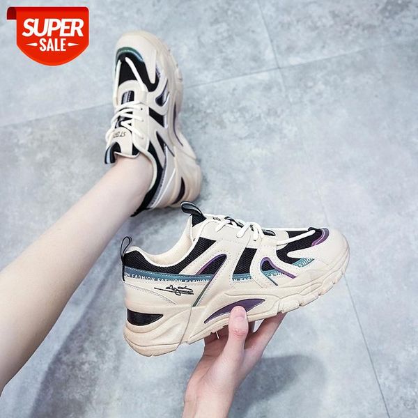 women chunky sneakers vulcanize shoes korean fashion new female black white platform thick sole running casual shoe woman brown #to9y
women chunky sneakers vulcanize shoes korean fashion new female black white platform thick sole running casual shoe woman brown #to9y