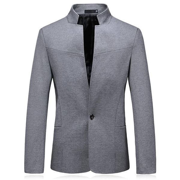 men's suits & blazers brand clothing men fashion suit party coat casual slim fit jackets onebuttons solid stand collar chinese style ma, White;black
men's suits & blazers brand clothing men fashion suit party coat casual slim fit jackets onebuttons solid stand collar chinese style ma, White;black