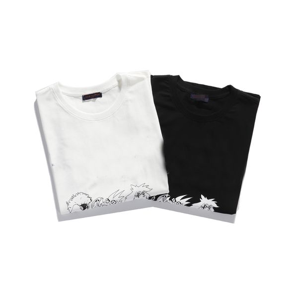 famous mens t shirt letter print round neck short sleeve black white fashion men tees, White;black
famous mens t shirt letter print round neck short sleeve black white fashion men tees, White;black