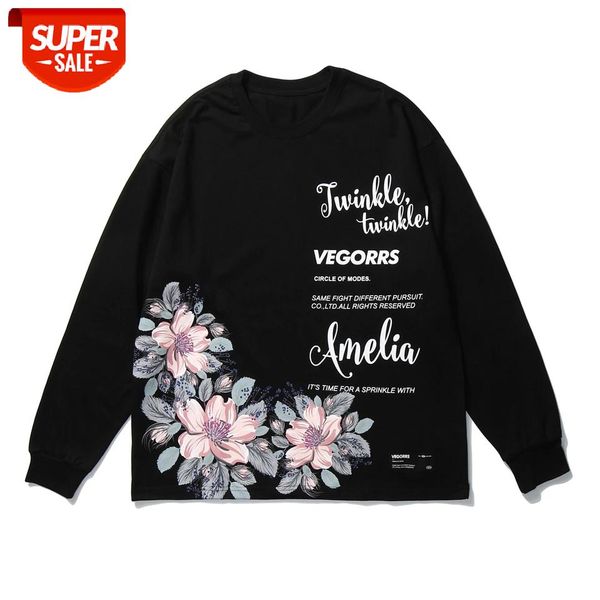 streetwear flowers letter print long sleeve t shirts hip hop loose oversized tshirt harajuku casual 2020 autumn tee shirts #8g7f, White;black
streetwear flowers letter print long sleeve t shirts hip hop loose oversized tshirt harajuku casual 2020 autumn tee shirts #8g7f, White;black