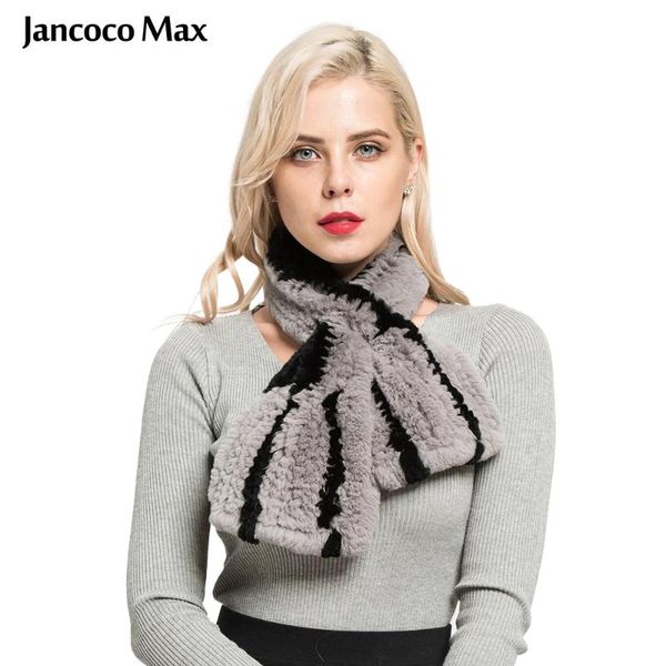 scarves jancoco max arrival women's winter warm real rex fur scarf fashion striped muffler shawl s7129, Blue;gray
scarves jancoco max arrival women's winter warm real rex fur scarf fashion striped muffler shawl s7129, Blue;gray