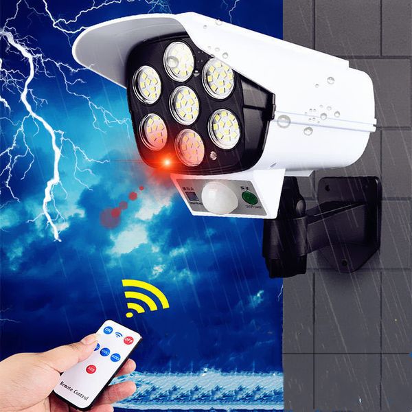 77 led solar lamp motion sensor simulation camera lights outdoor ip65 waterproof 3 mode solaring light leds adjustable rotation spotlight st
77 led solar lamp motion sensor simulation camera lights outdoor ip65 waterproof 3 mode solaring light leds adjustable rotation spotlight st