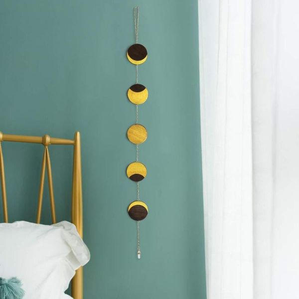 new moon phase wall hanging round wooden bead garland and tassel bohemian home decoration living room background wall hangings
new moon phase wall hanging round wooden bead garland and tassel bohemian home decoration living room background wall hangings