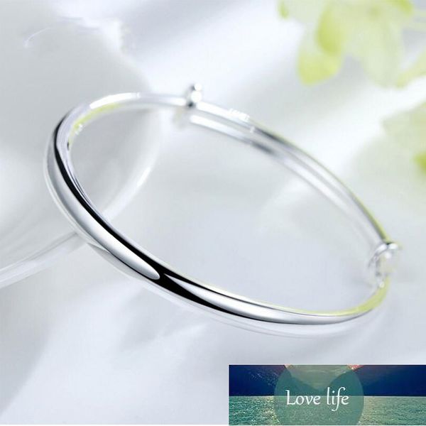 925 sterling silver bangles simple adjustable bracelets & bangles for women s-b55, Black
925 sterling silver bangles simple adjustable bracelets & bangles for women s-b55, Black