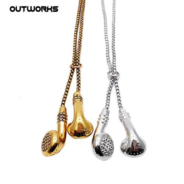 chains outworks 2021 vintage hip-hop fashion trend sweater chain music earphone earplugs necklace for women men gift jewelry, Silver
chains outworks 2021 vintage hip-hop fashion trend sweater chain music earphone earplugs necklace for women men gift jewelry, Silver