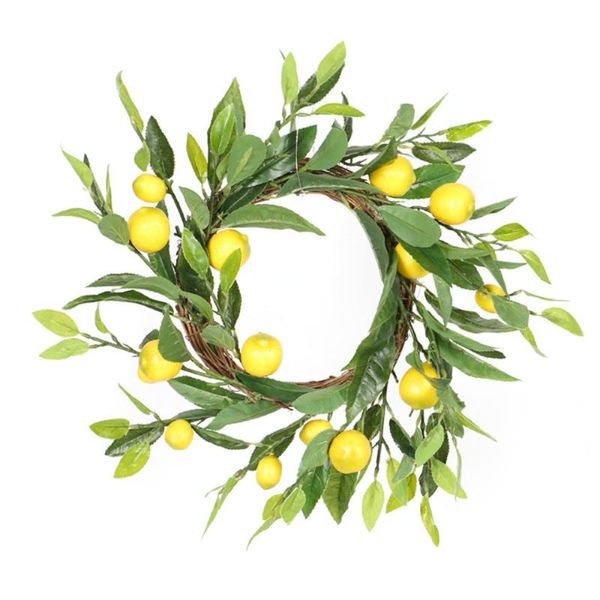 decorative flowers & wreaths headwear artificial flower wreath hanging vine garland festival door wall ornament creative simulation green le
decorative flowers & wreaths headwear artificial flower wreath hanging vine garland festival door wall ornament creative simulation green le