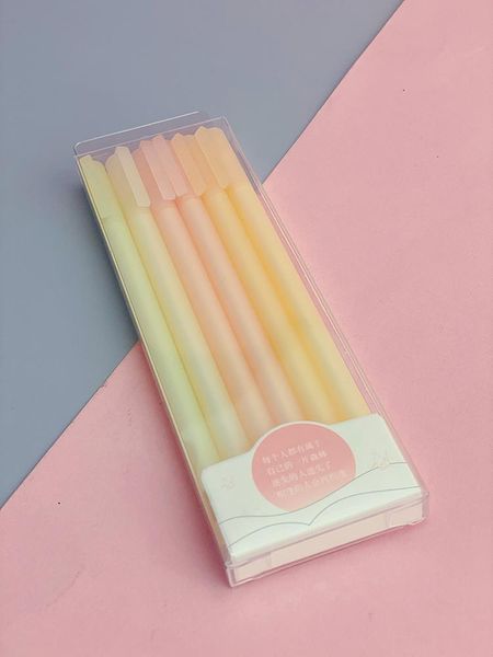 gel pens 6 packs of colorful candy morandi ins black fountain pen student water-based cute test signature
gel pens 6 packs of colorful candy morandi ins black fountain pen student water-based cute test signature